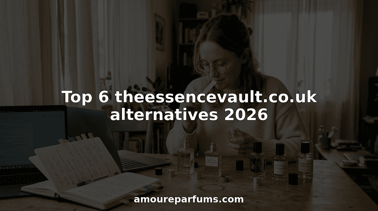 Top 6 theessencevault.co.uk alternatives 2026